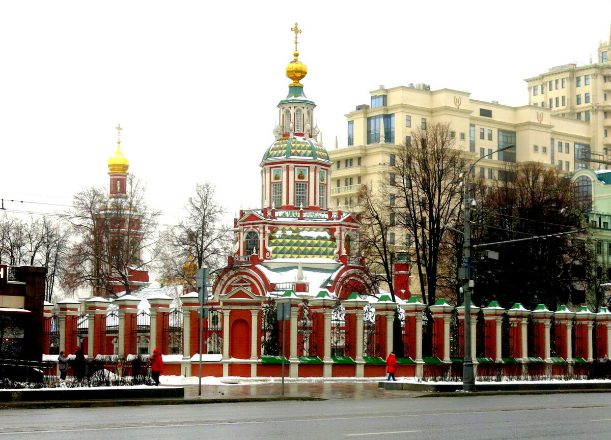 церковь иоанна воина на якиманке (1706—1713) фото