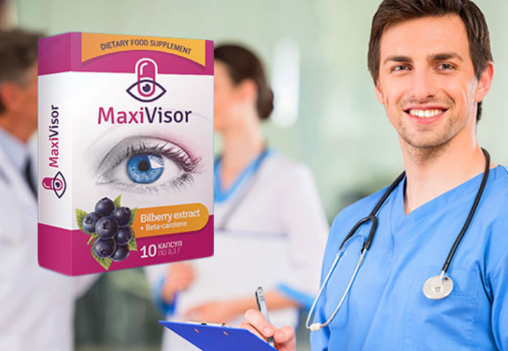 комплекс для зрения maxivisor, 10 капсул по 500 мг фото
