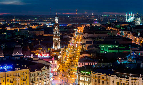 казань вечерняя фото