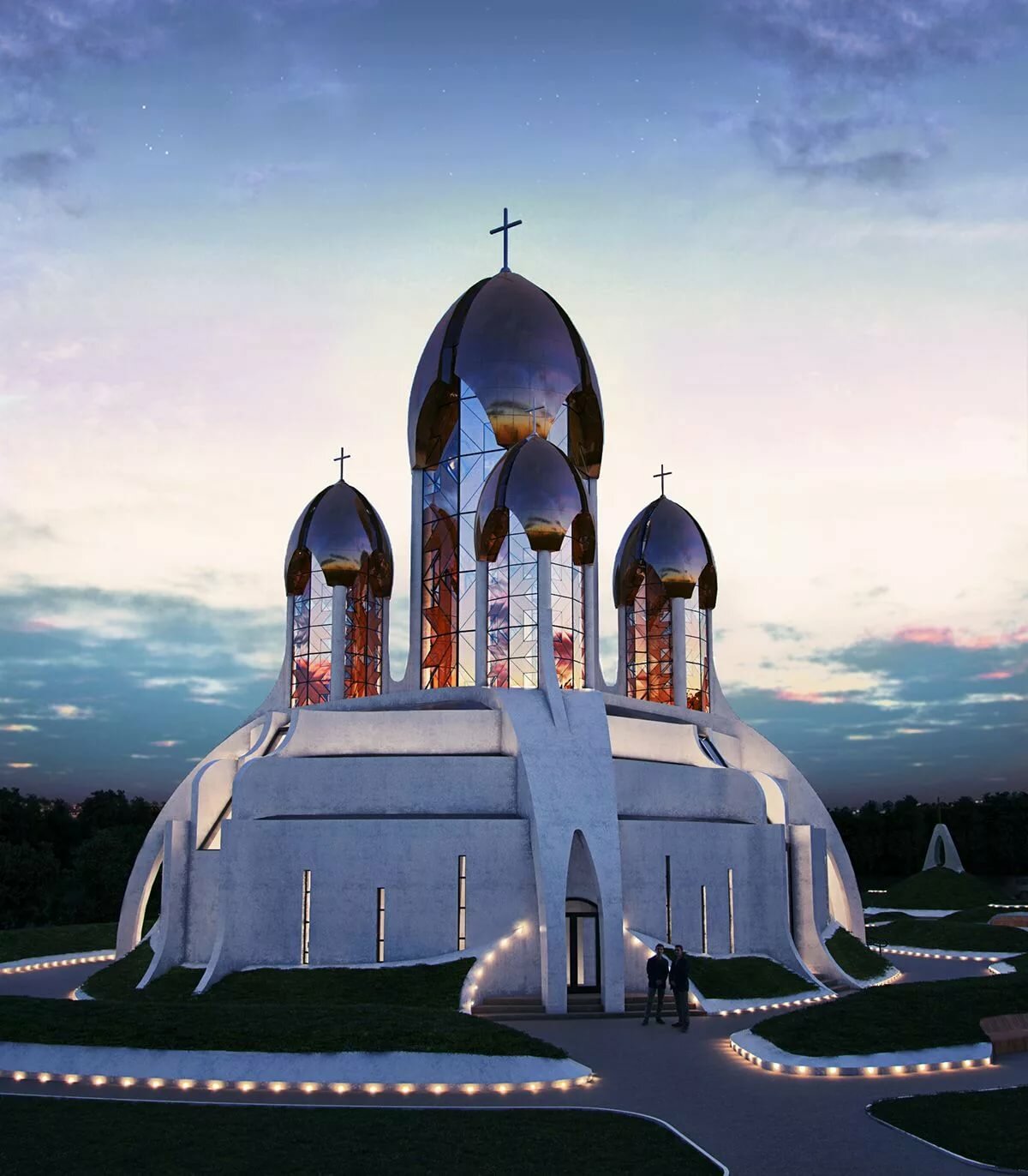 современная православная церковь архитектура фото