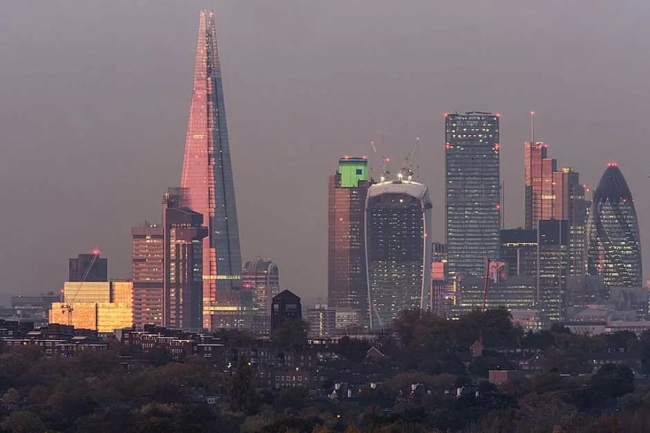 лондон сити небоскребы фото
