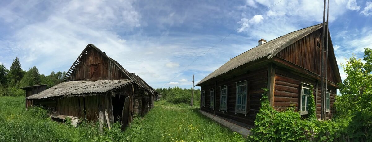 деревенский дом фото