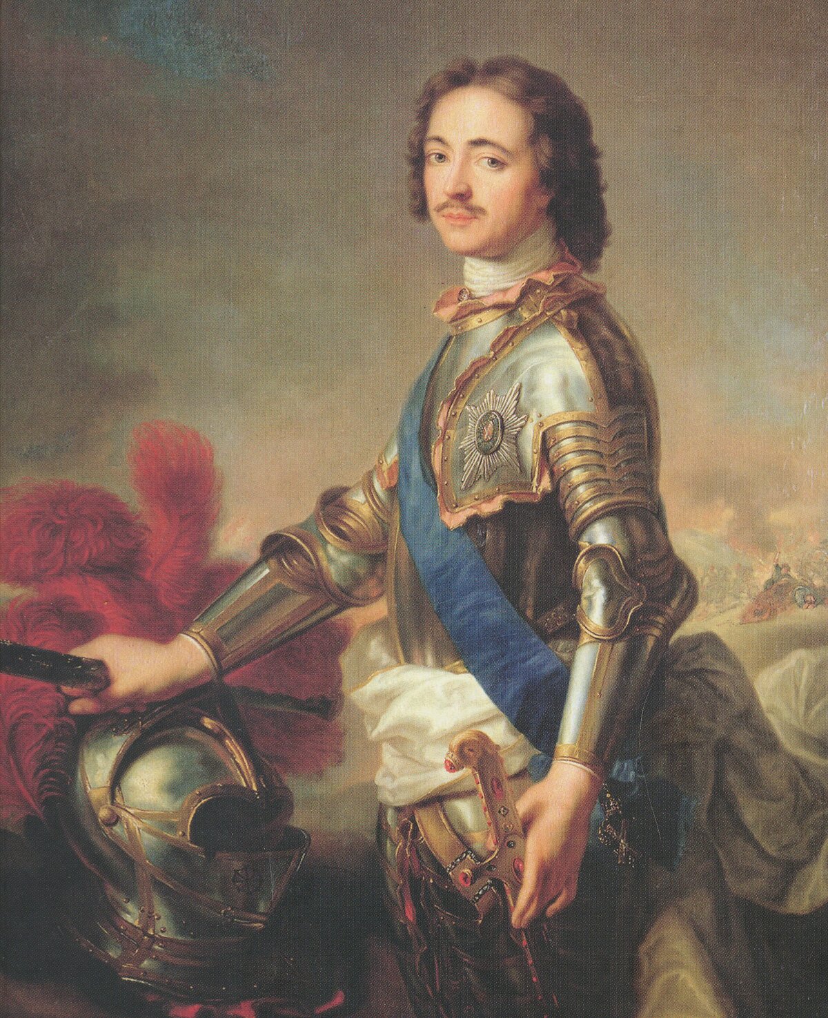 жан — марк натье. портрет петра первого. 1717 г. фото