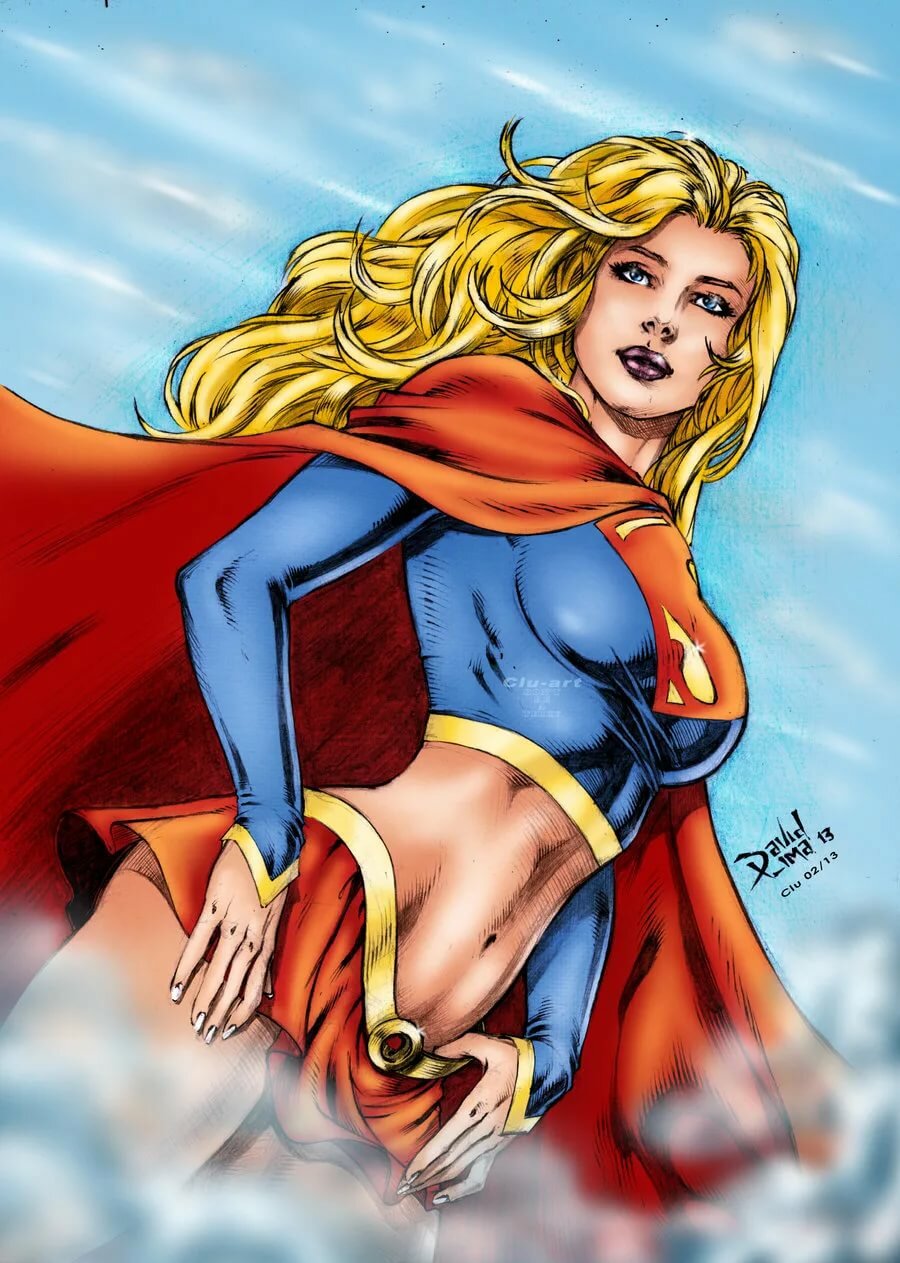 Picture of ass of supergirl