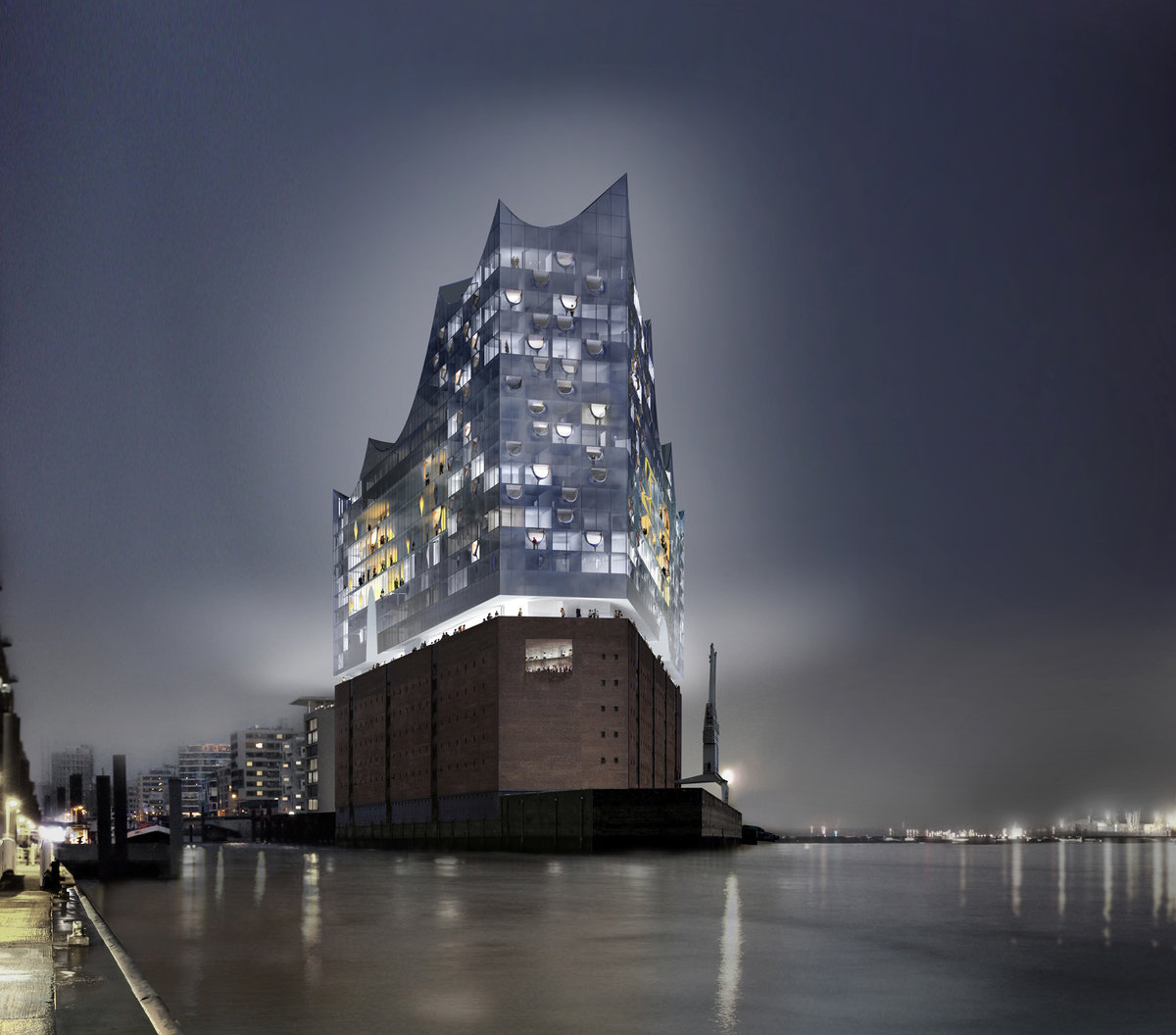 концертный зал elbphilharmonie herzog & de meuron фото