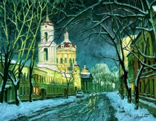 художник игорь разживин. москва фото