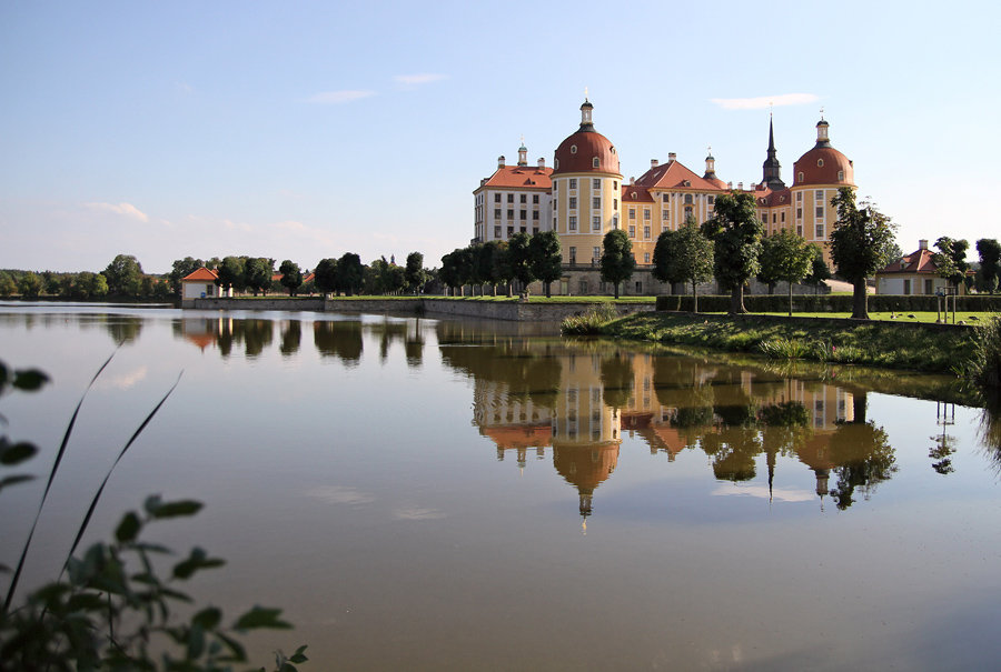 замок морицбург фото