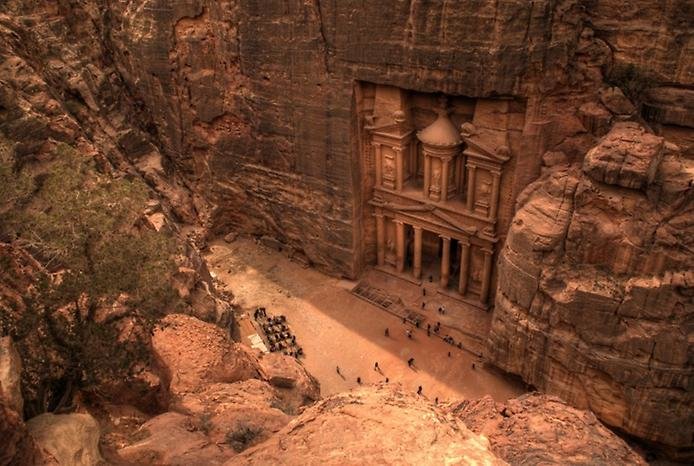 петра иордания эль хазне фото
