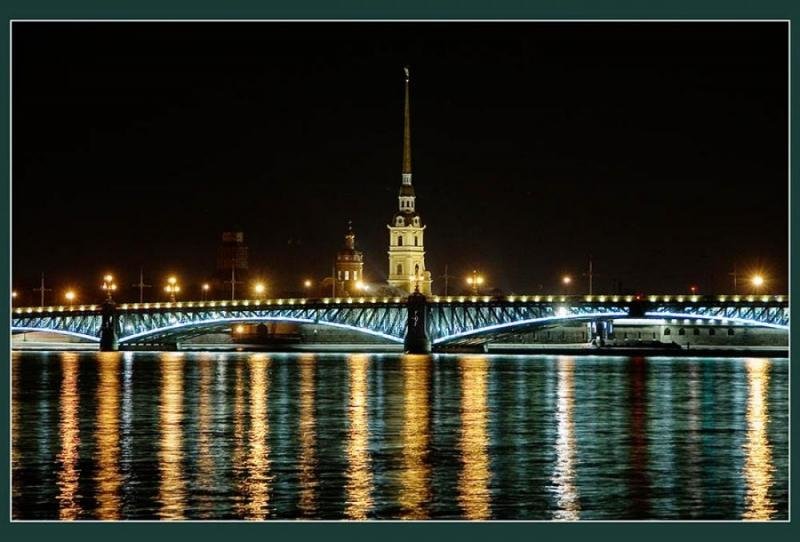 троицкий мост в санкт петербурге фото