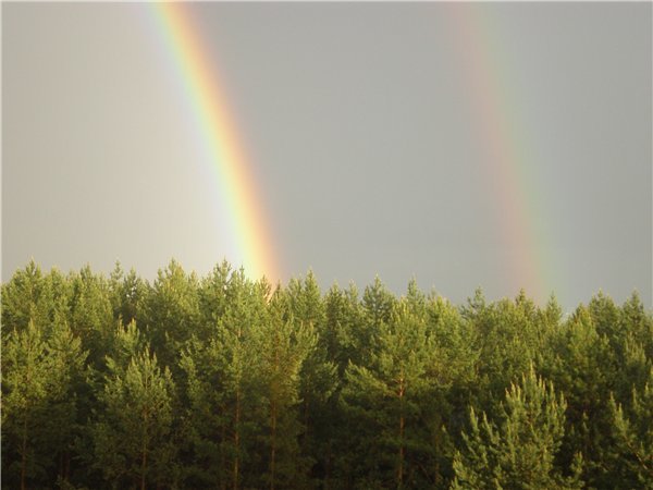 радуга воздух фото