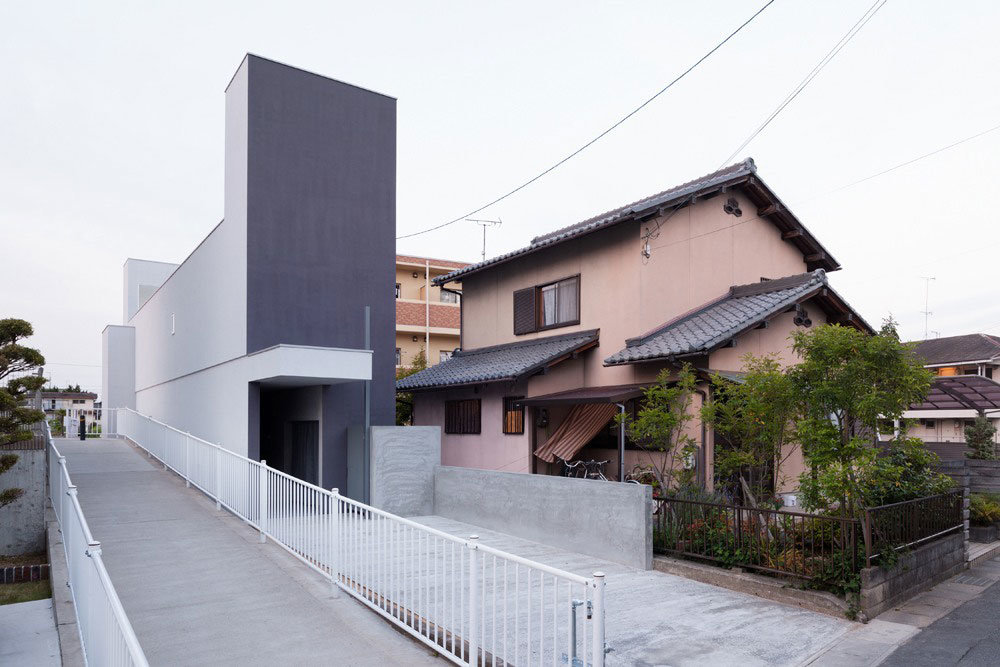 узкий дом в японии