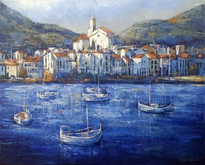 картина испания кадакес фото