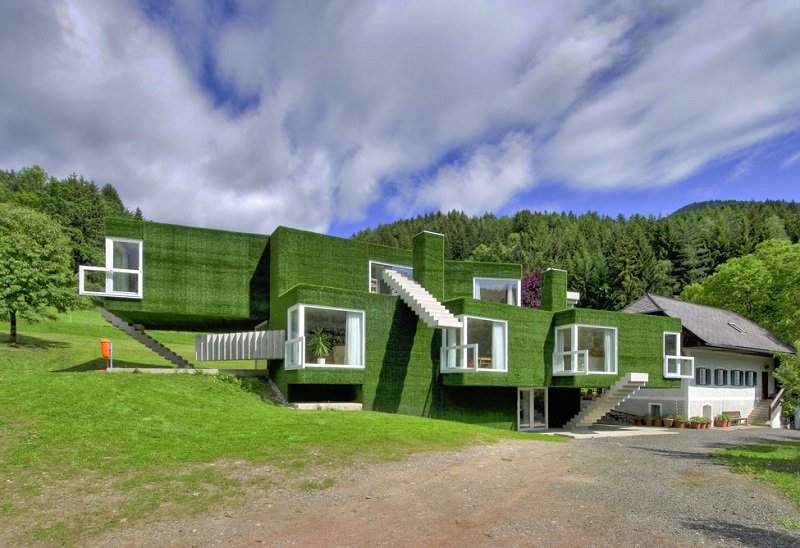 «зеленый дом» («green building») фото