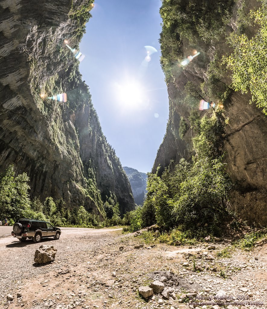 юпшарский каньон абхазия фото