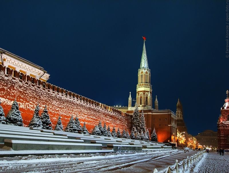 кремль зимой фото