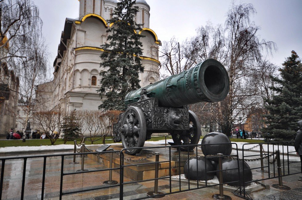 царь пушка в москве фото