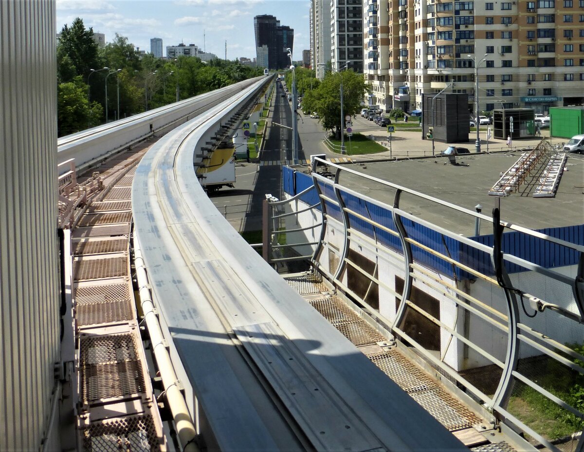 московский монорельс фото