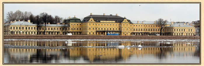 меншиковский дворец в санкт петербурге фото