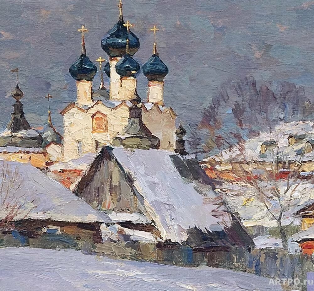 живопись шевелев зима фото