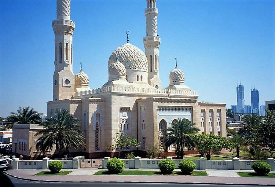 мечеть джумейра jumeirah mosque дубай фото