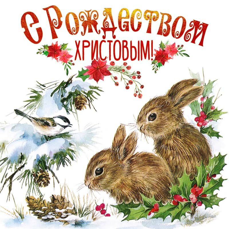 зайчики для декупажа фото