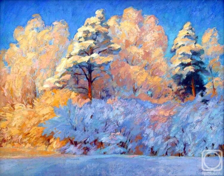 зимние пейзажи импрессионистов фото