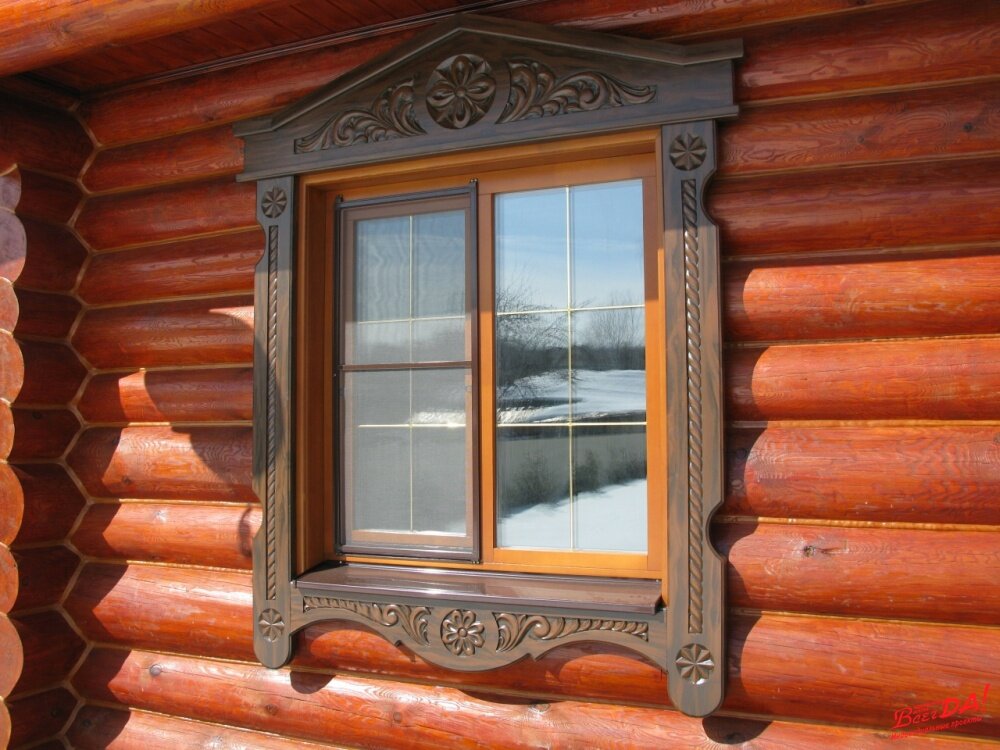 как сделать деревянные наличники на окна