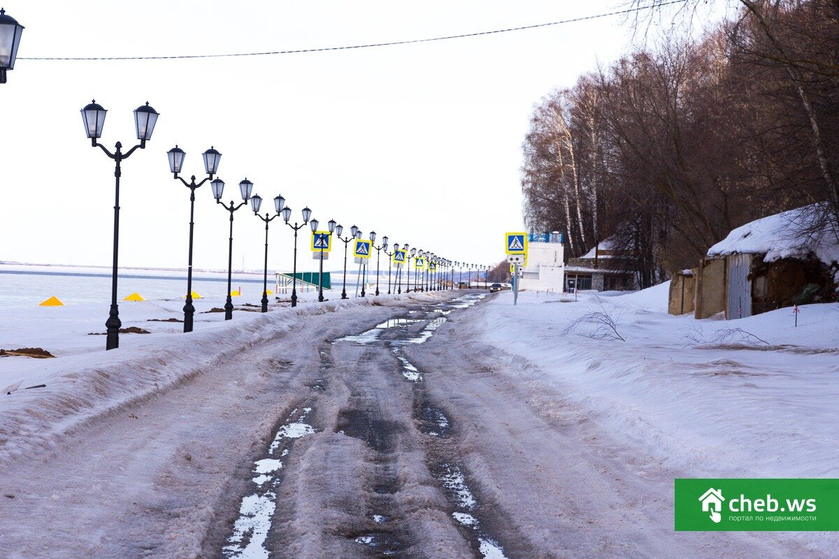 московская набережная чебоксары зима фото