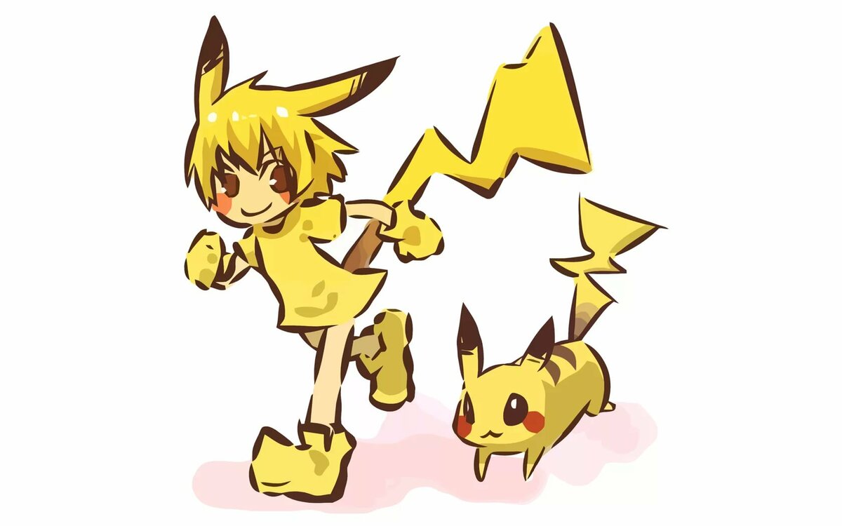 Картинки пикачу в виде человека