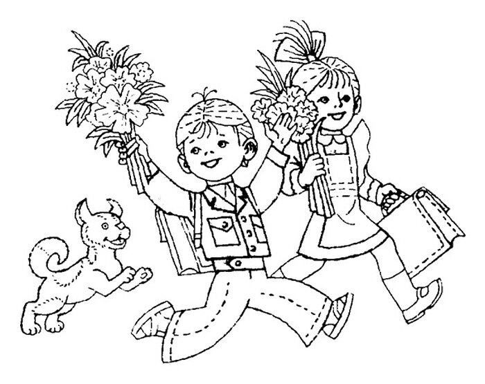 Разукрашки Для Начальной Школы