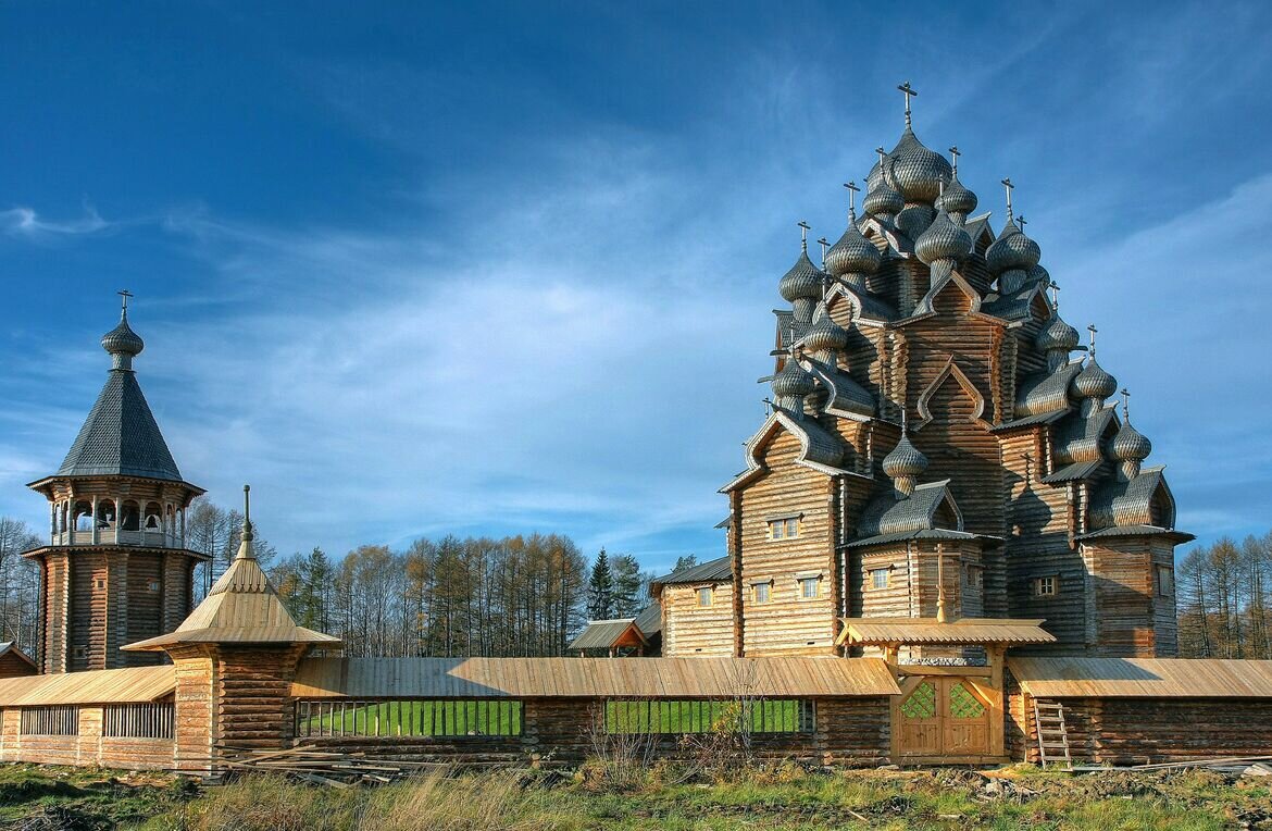 деревянное зодчество церкви фото
