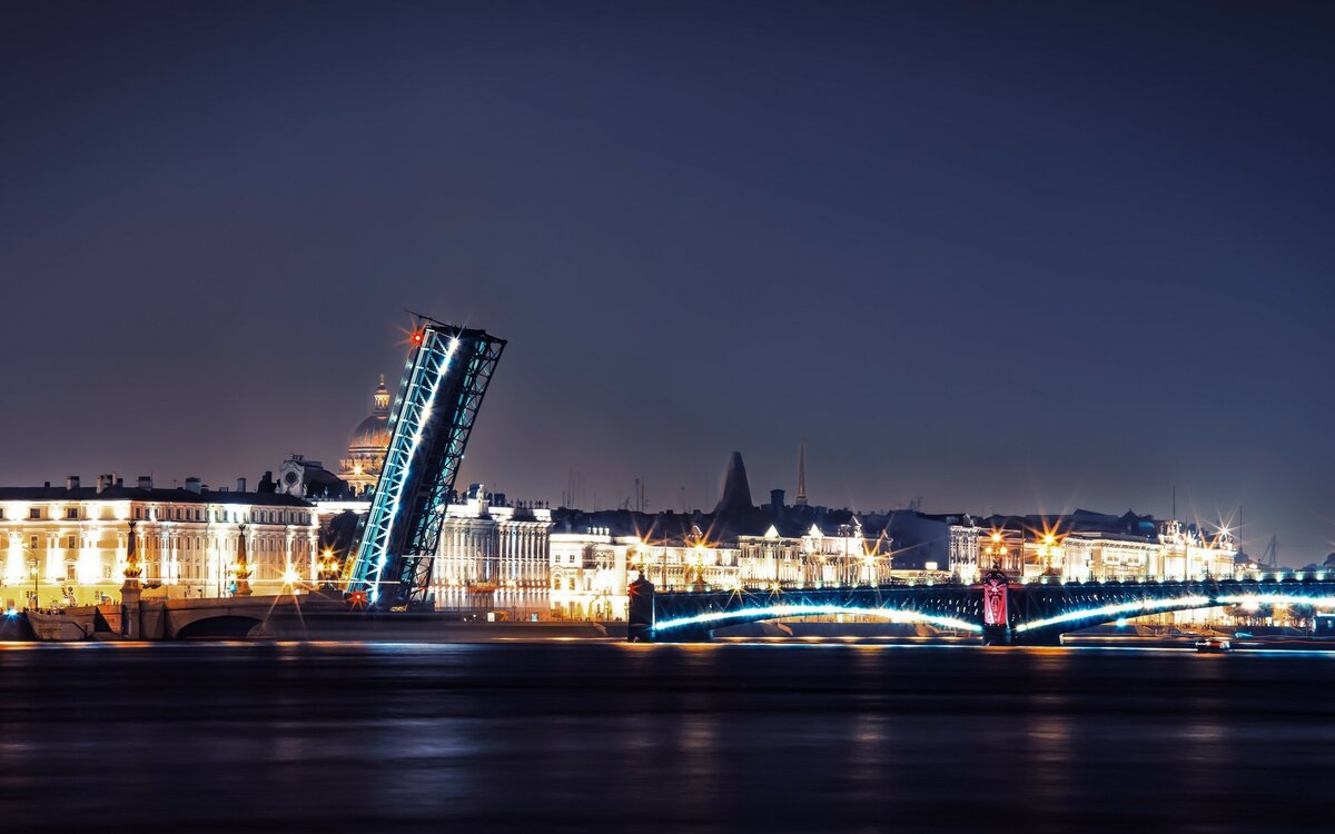 санкт петербург разводные мосты фото