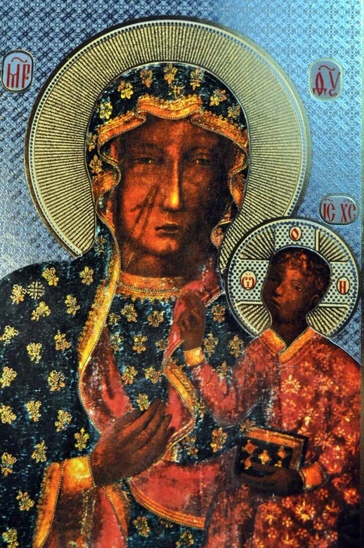 ченстоховская икона божией матери фото