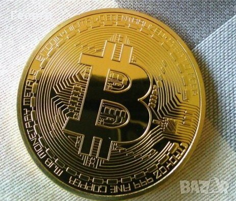 сувенирная монета биткоин фото