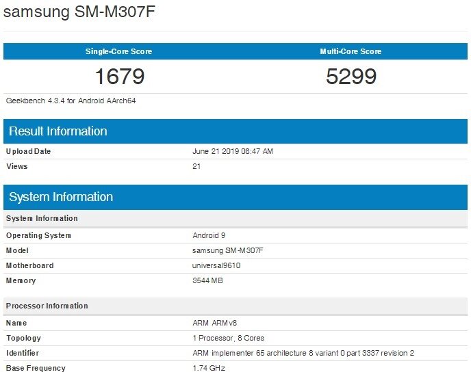 geekbench iphone xs фото