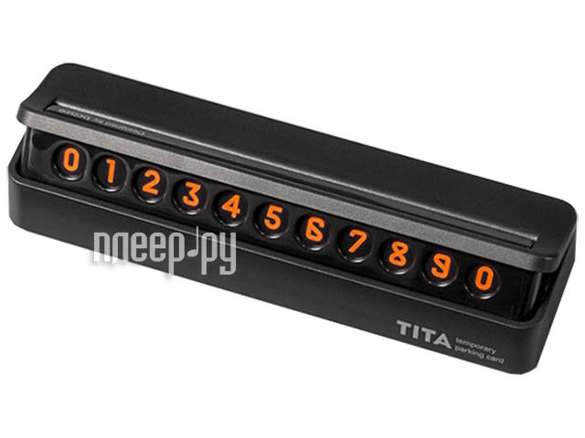 парковочная карта xiaomi bcase tita temporary parking card black фото