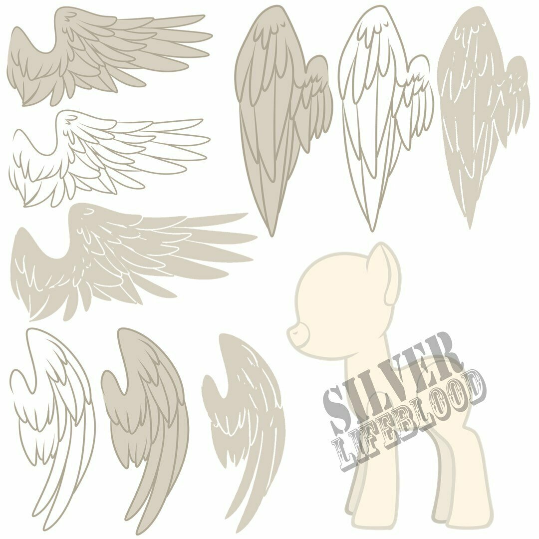 Картинки пони крылья