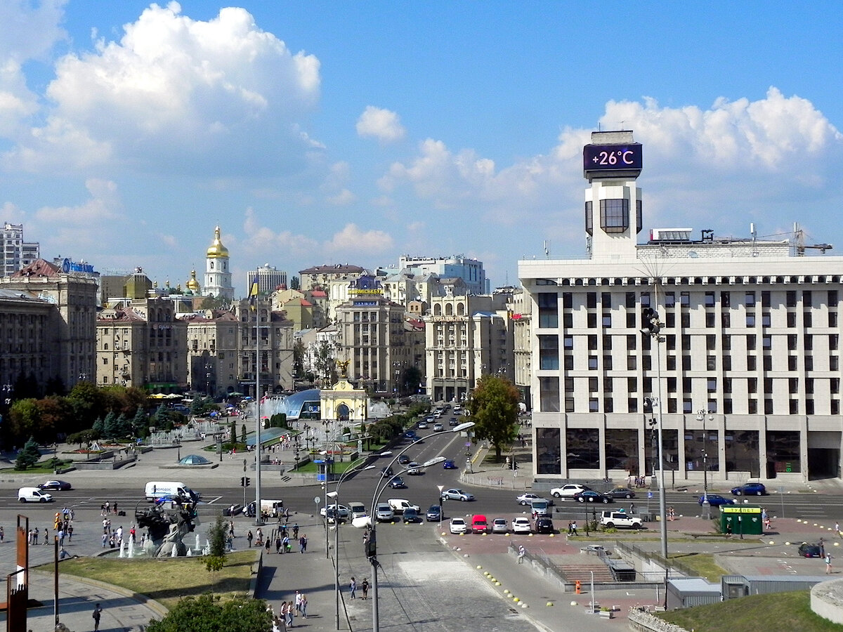 крещатик в киеве фото