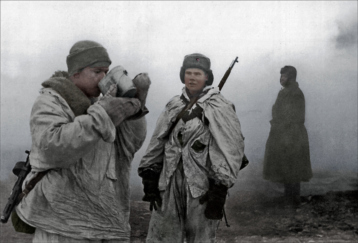 цветные фото вов 1941-1945 фото