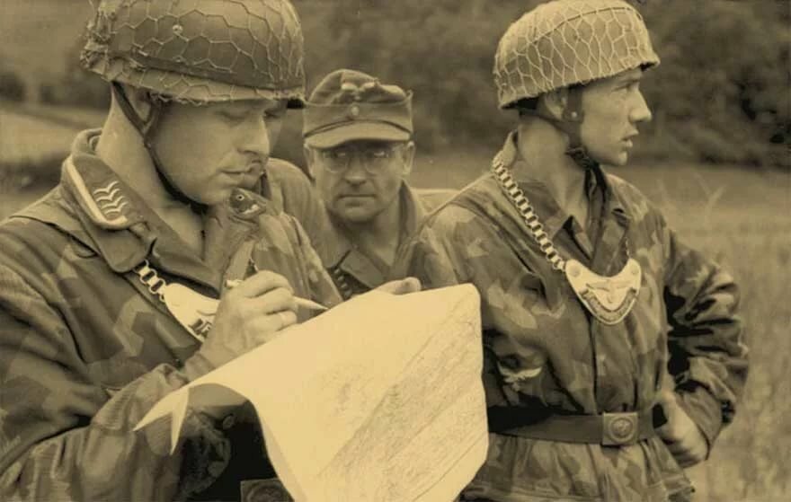 fallschirmjager нормандия 1944 фото