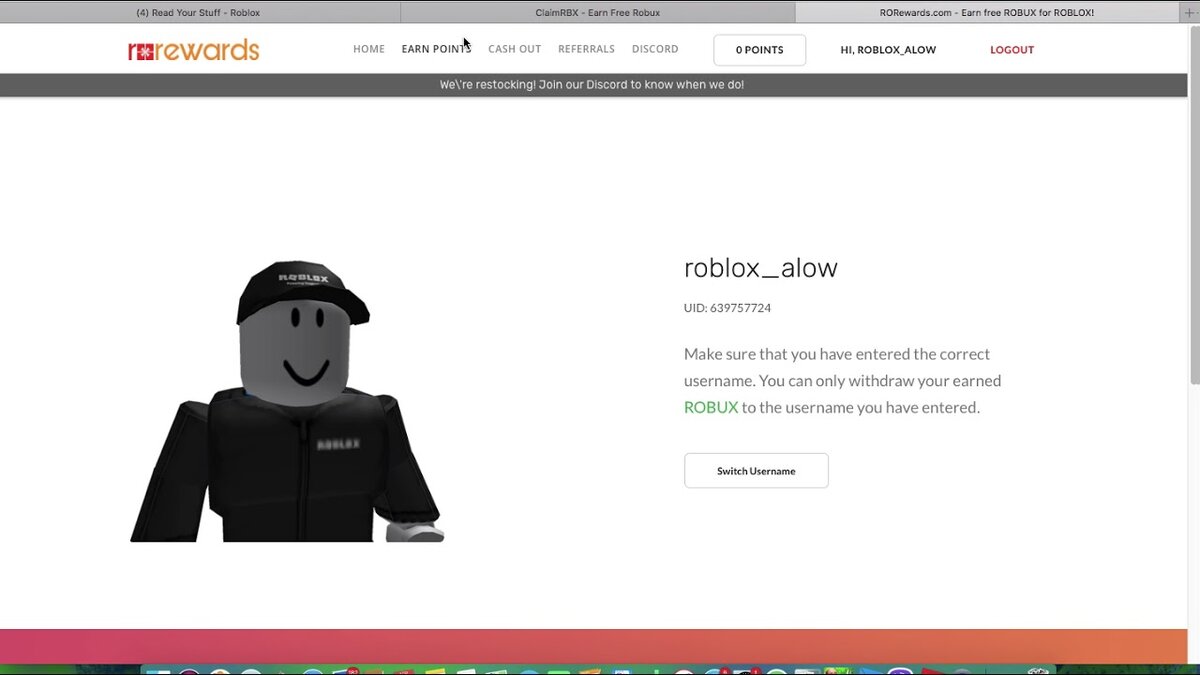 Free Robux Site Points