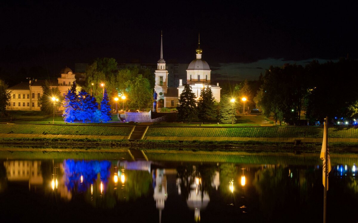 тверь ночью фото