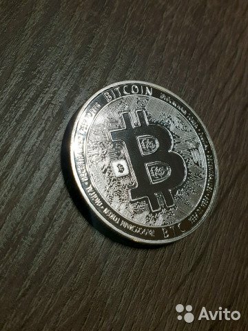 биткоин железная монета фото