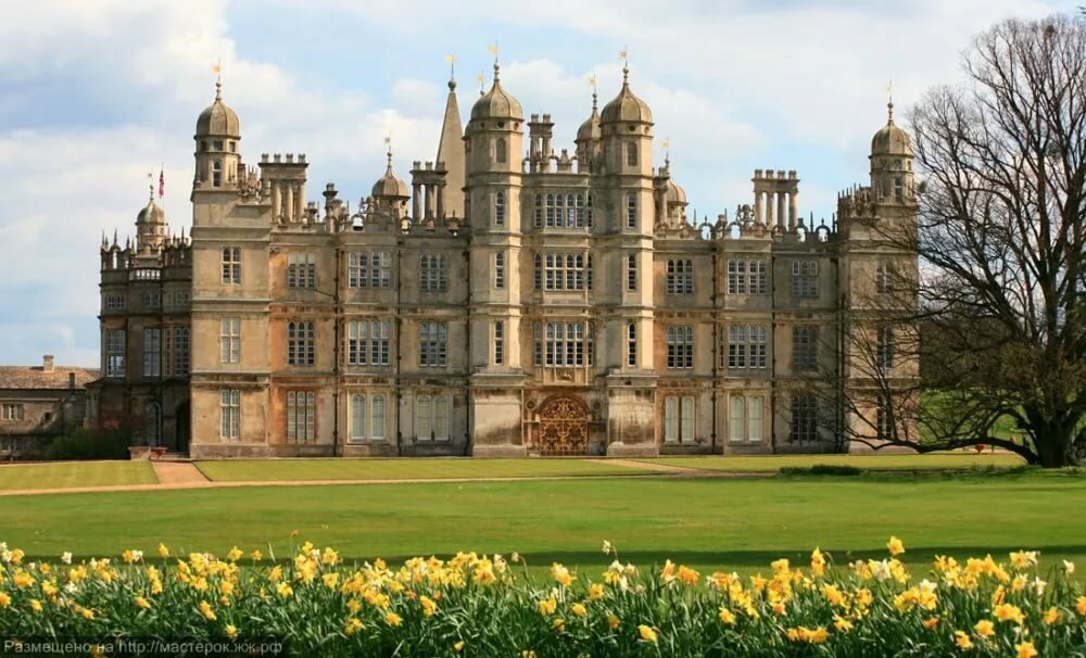 дворец бёргли-хаус burghley house англия фото