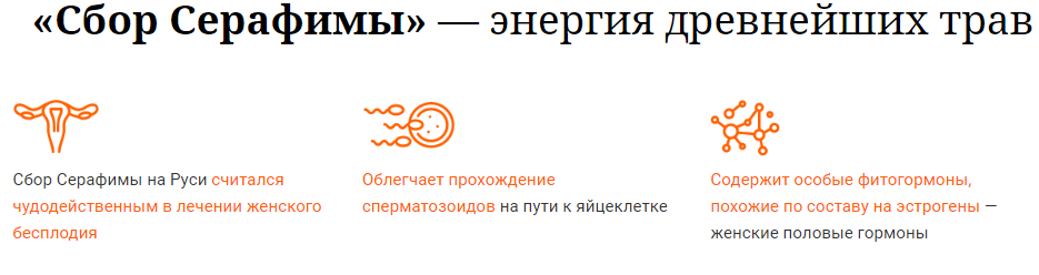 сбор серафимы фото