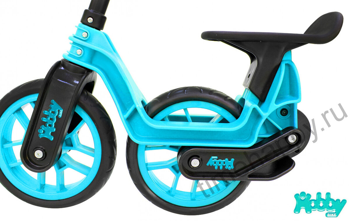 беговел rt ор503 hobby bike magestic red black фото