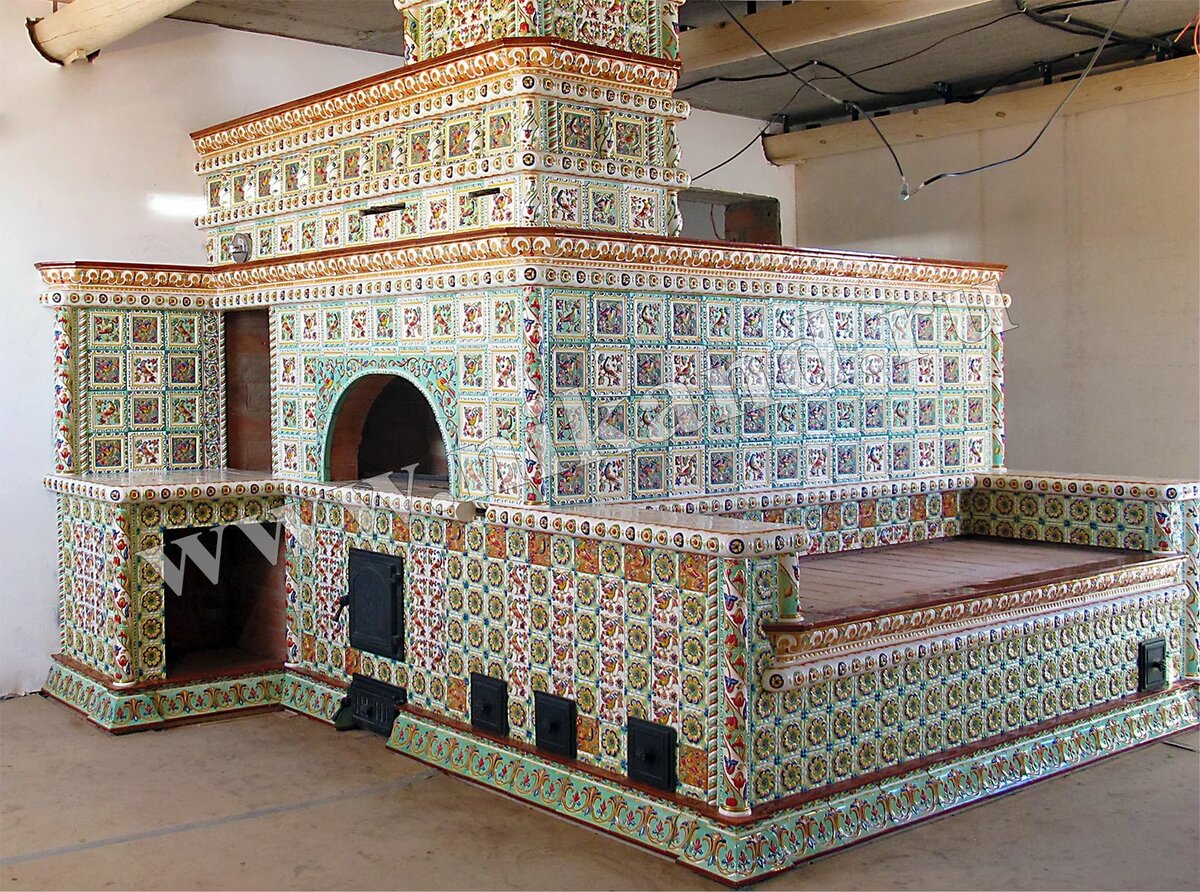 Лежанка Изразцовая фото 19