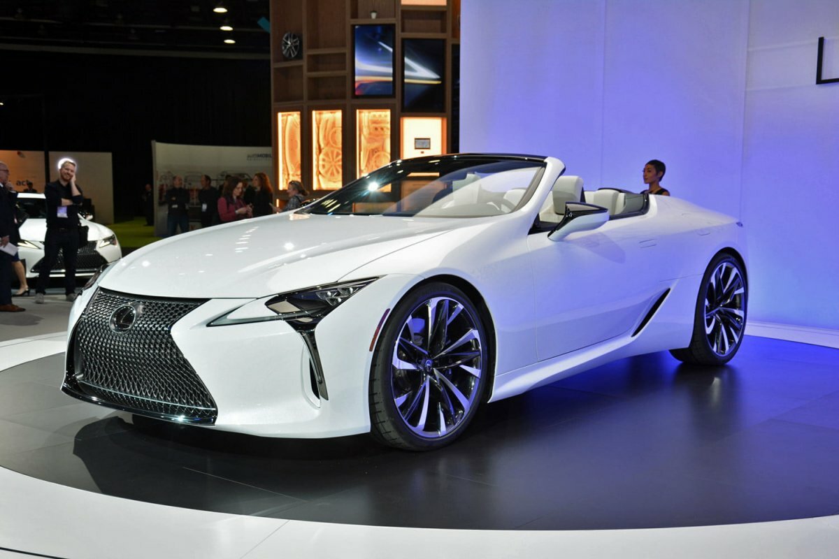 lexus lc 500 convertible фото