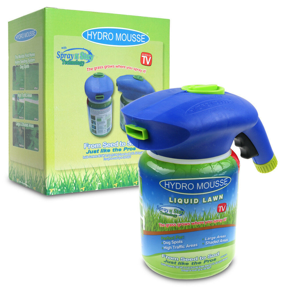 жидкий газон hydro mousse фото