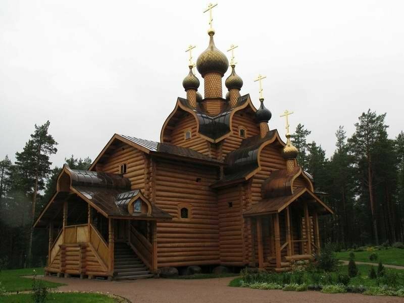 церковь всех русских святых в сосново фото